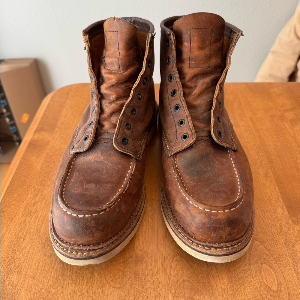 Red Wing 1907 Moc Toe boots. Read details!